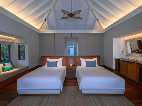 Three Bedroom Beach Pool Residence - Anantara Kihavah Maldives
