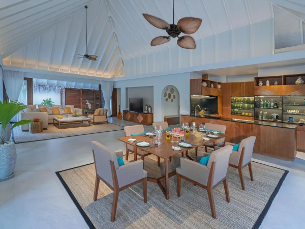 Three Bedroom Beach Pool Residence - Anantara Kihavah Maldives