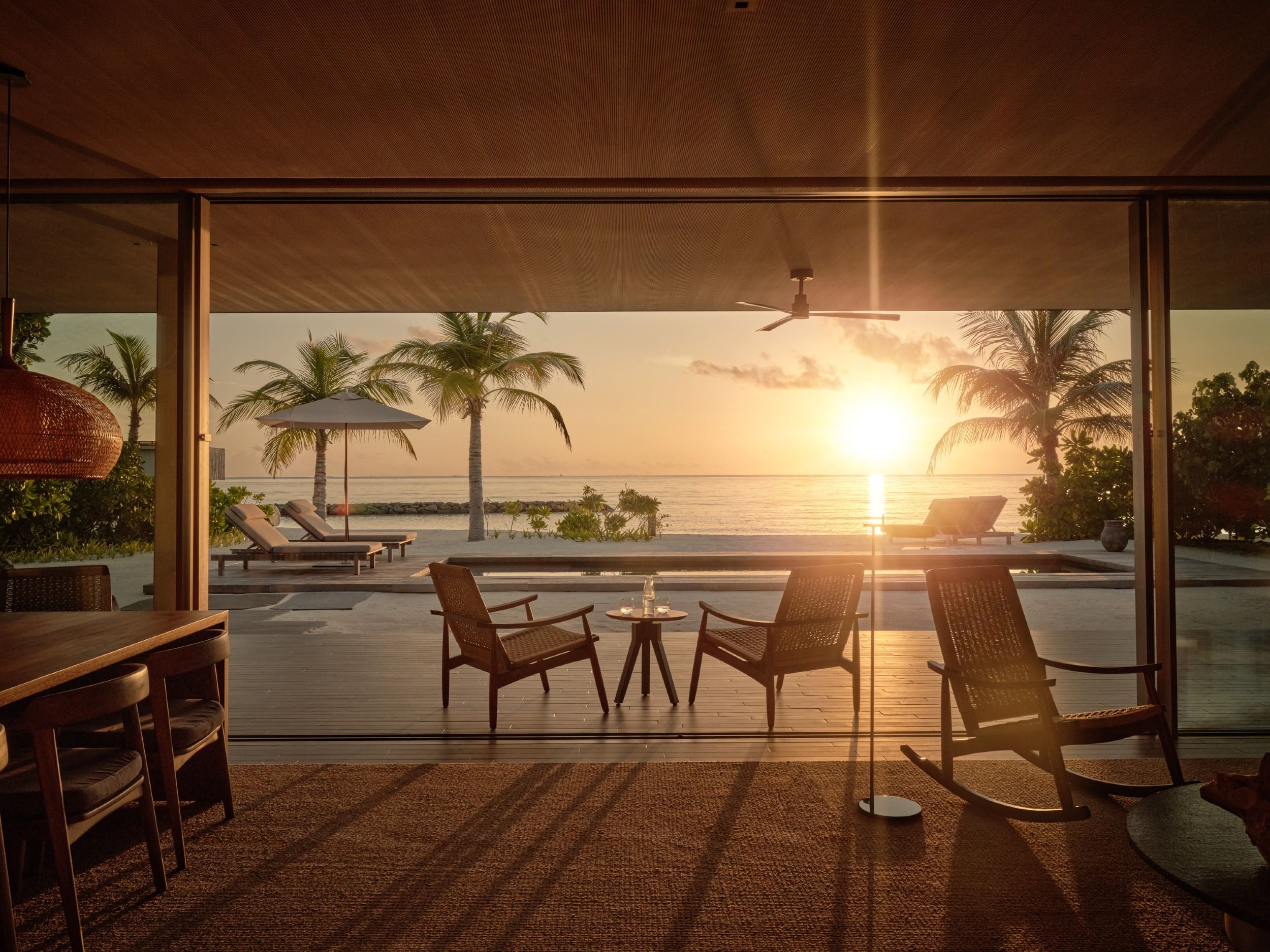 One Bedroom Sunset Beach Pool Villa - Patina Maldives