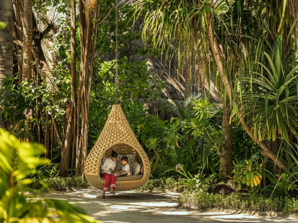 Anantara Kihavah Maldives Areal View Photo