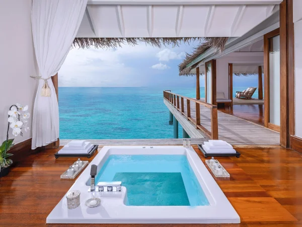 Two Bedroom Sunset Over Water Pool Residence - Anantara Kihavah Maldives