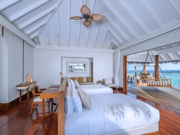 Two Bedroom Sunset Over Water Pool Residence - Anantara Kihavah Maldives
