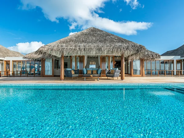 Two Bedroom Sunset Over Water Pool Residence - Anantara Kihavah Maldives