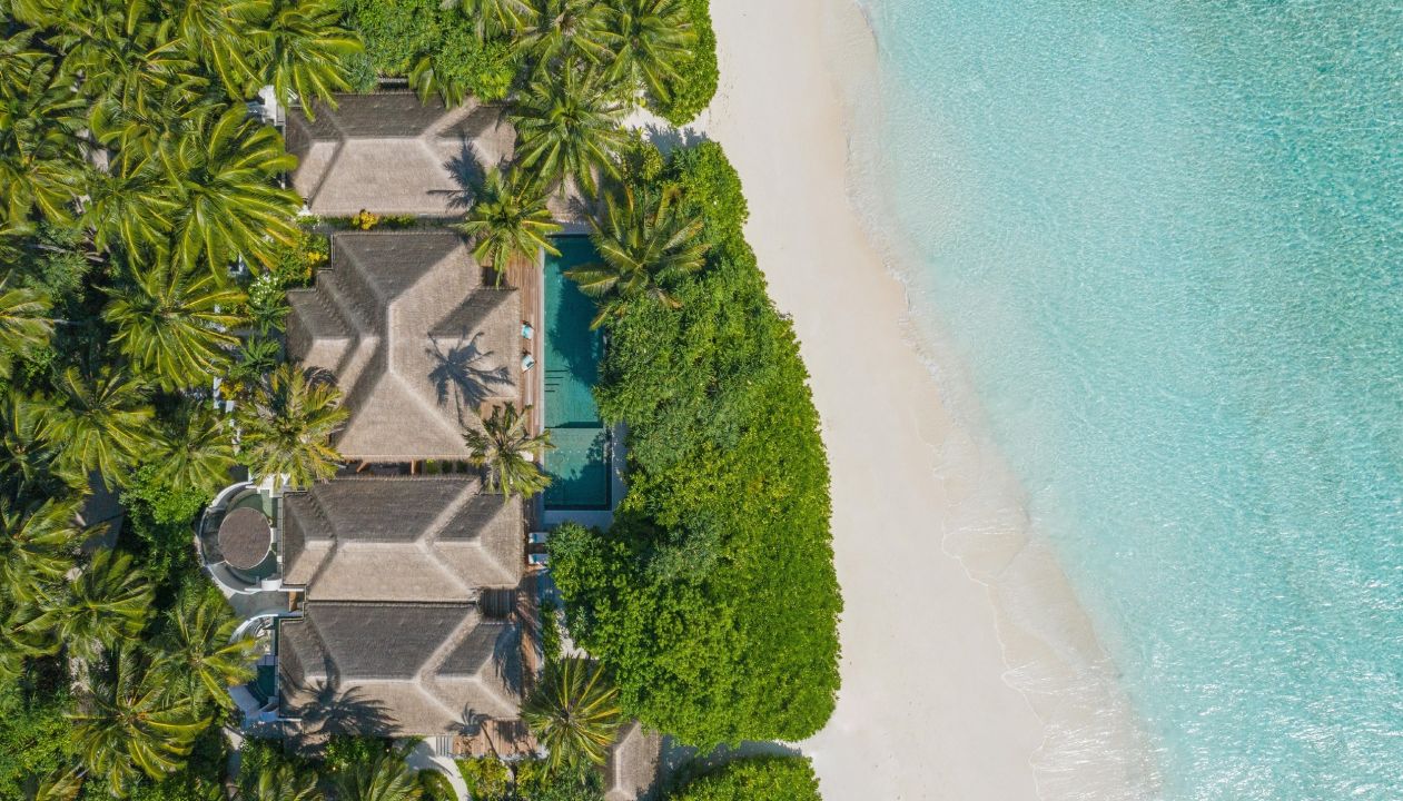 Three Bedroom Beach Pool Residence - Anantara Kihavah Maldives