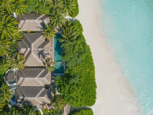 Three Bedroom Beach Pool Residence - Anantara Kihavah Maldives