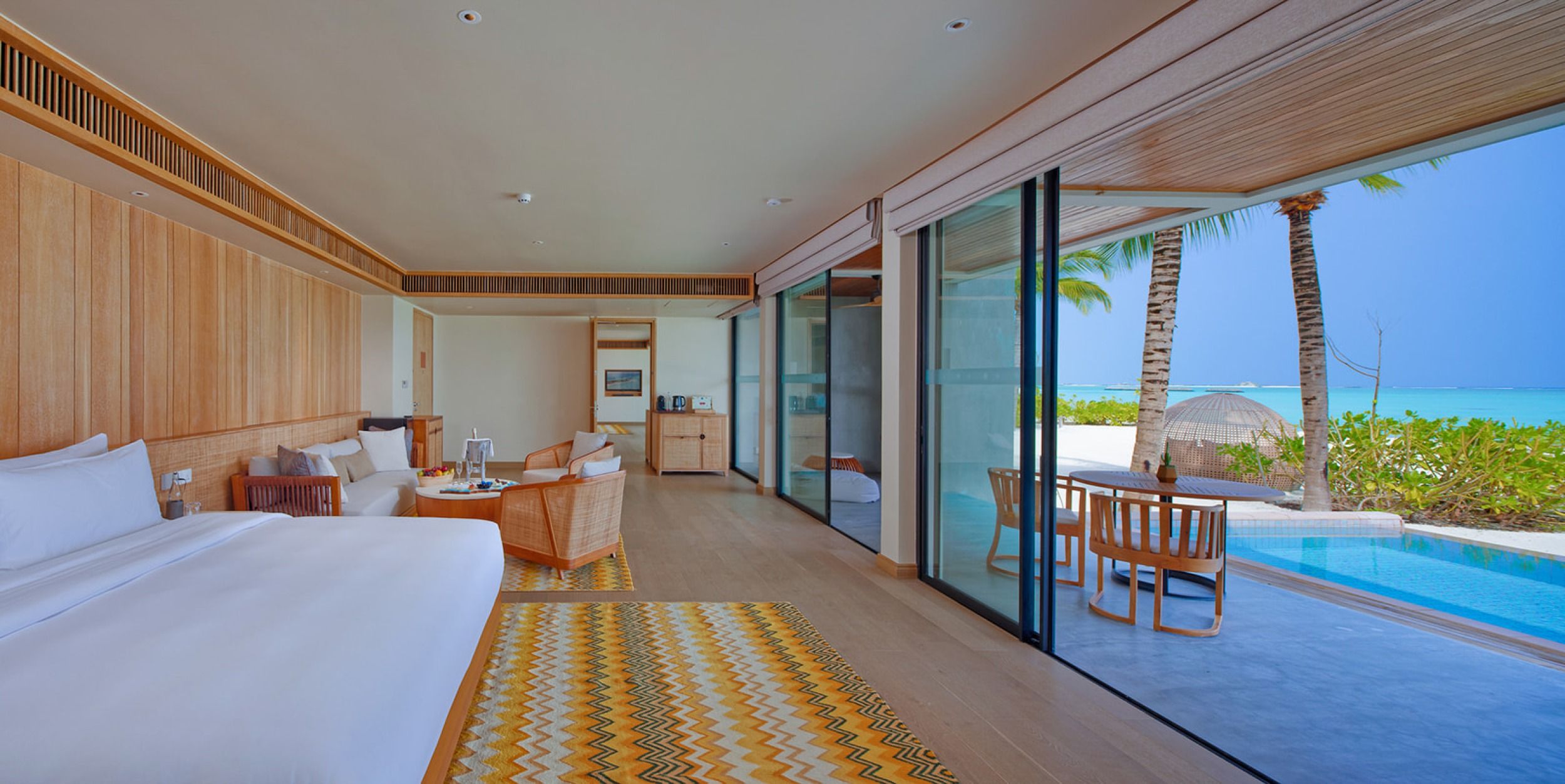 Three-bedroom Beach Residence with Private Pool - Kuda Villingili Resort Maldives