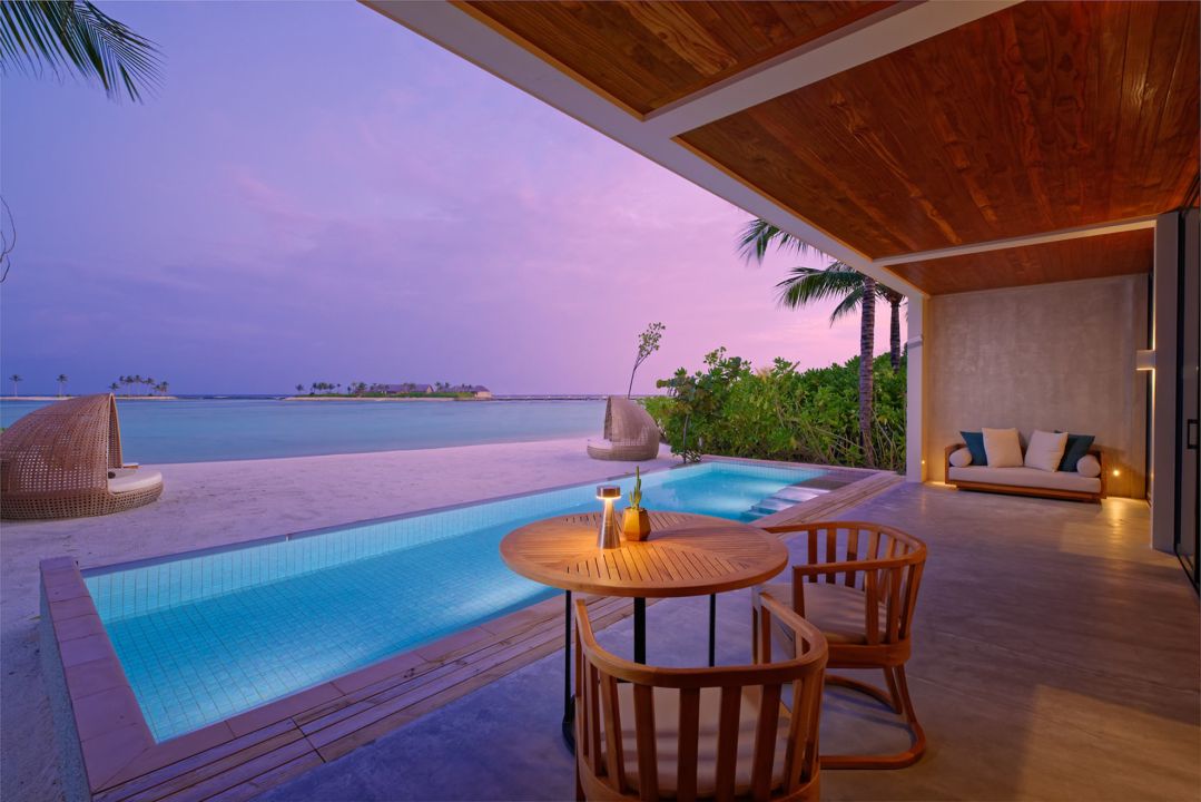 Three-bedroom Beach Residence with Private Pool - Kuda Villingili Resort Maldives