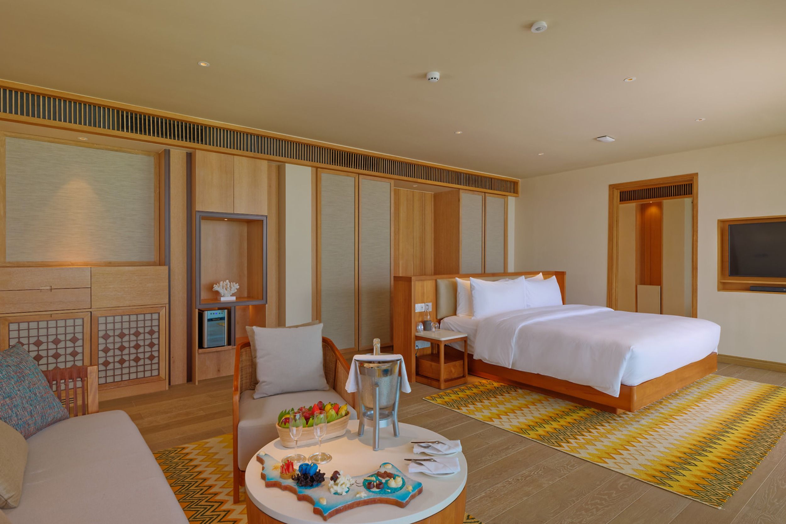 Four-bedroom Beach Villa with Private Pool - Kuda Villingili Resort Maldives