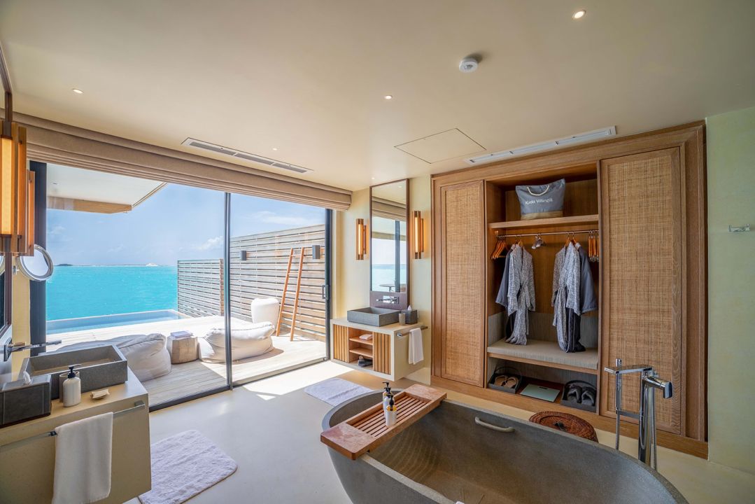 Water Villa with Private Pool - Kuda Villingili Resort Maldives