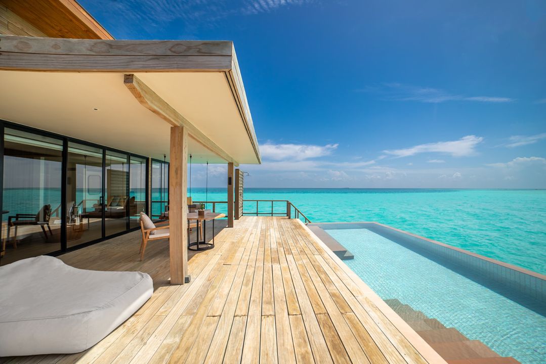 Water Villa with Private Pool - Kuda Villingili Resort Maldives