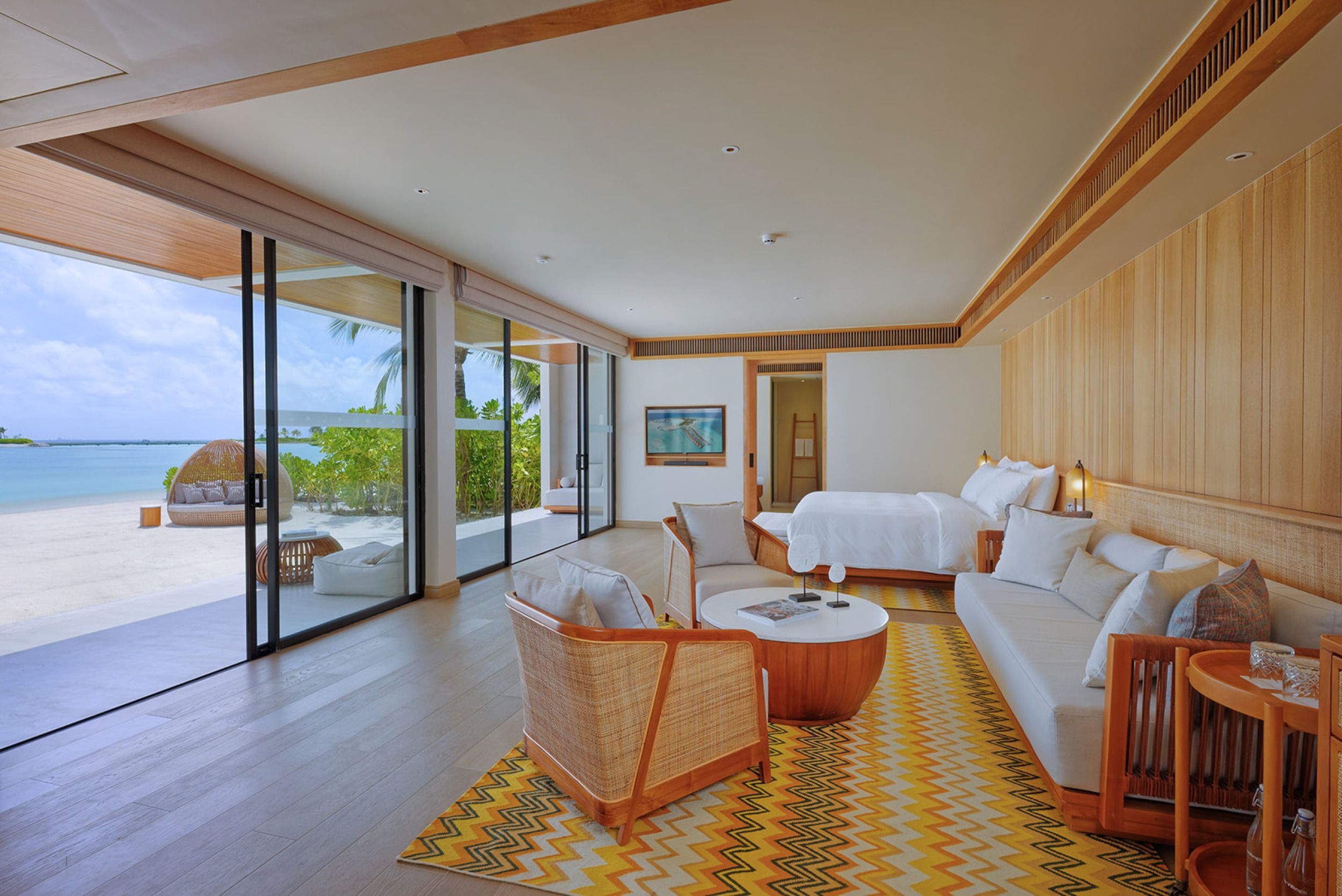 Three-bedroom Beach Retreat with Private Pool - Kuda Villingili Resort Maldives