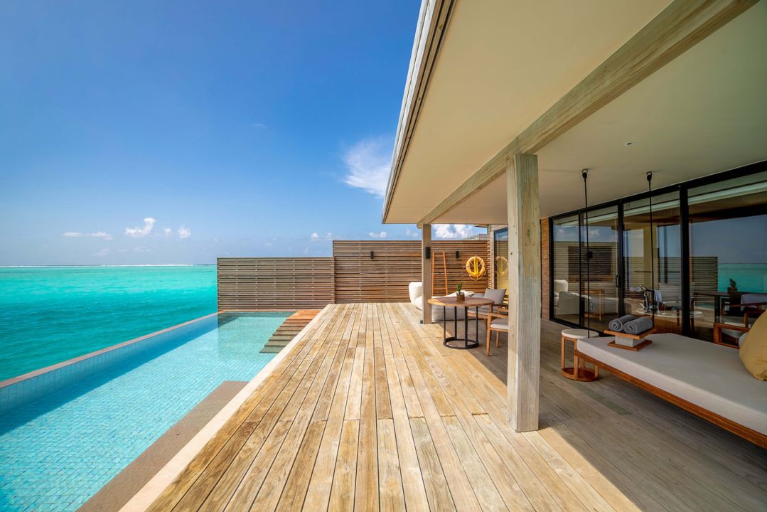 Water Villa with Private Pool - Kuda Villingili Resort Maldives