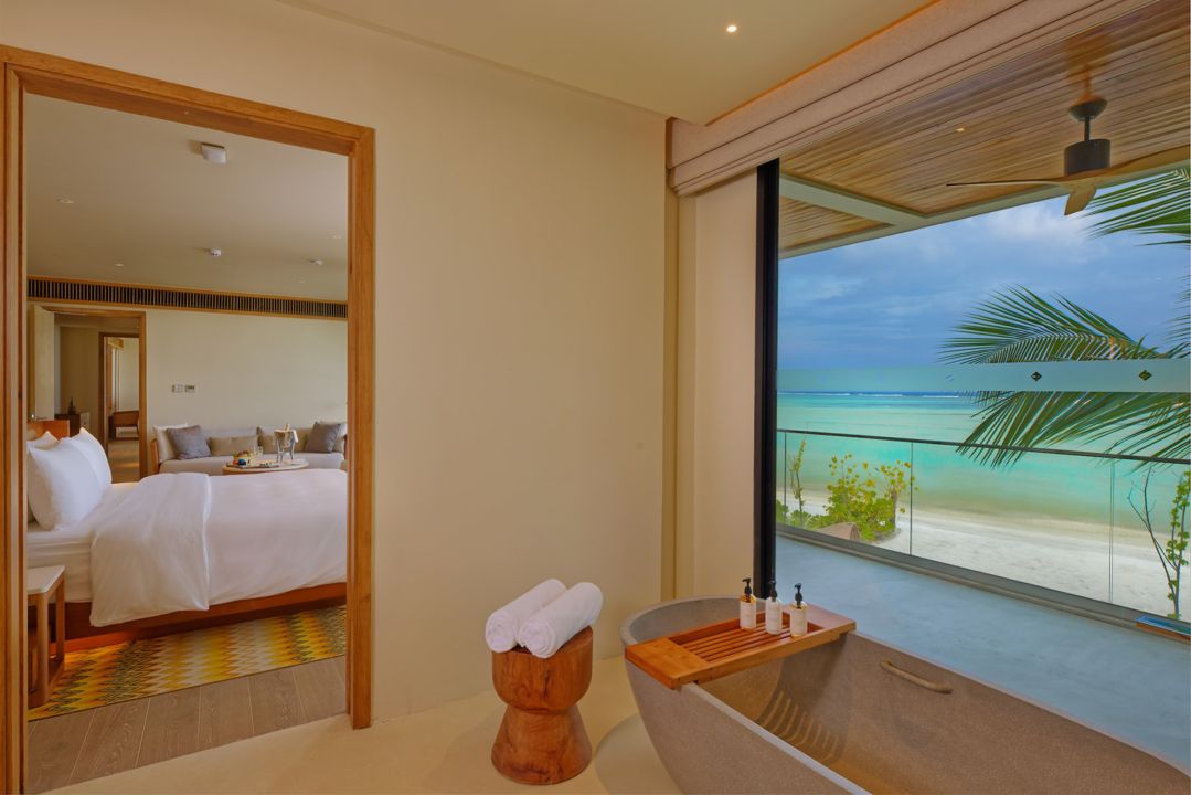 Four-bedroom Beach Villa with Private Pool - Kuda Villingili Resort Maldives