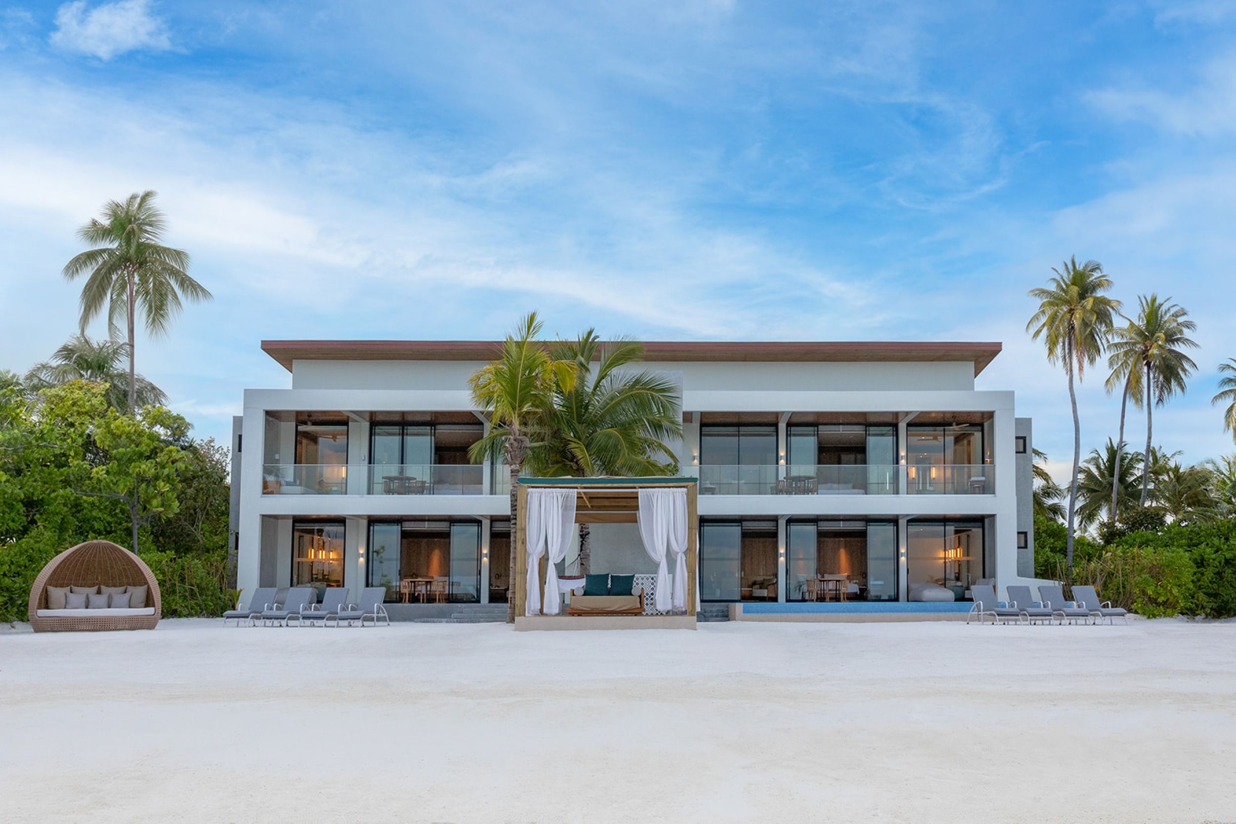 Four-bedroom Beach Residence with Private Pool - Kuda Villingili Resort Maldives
