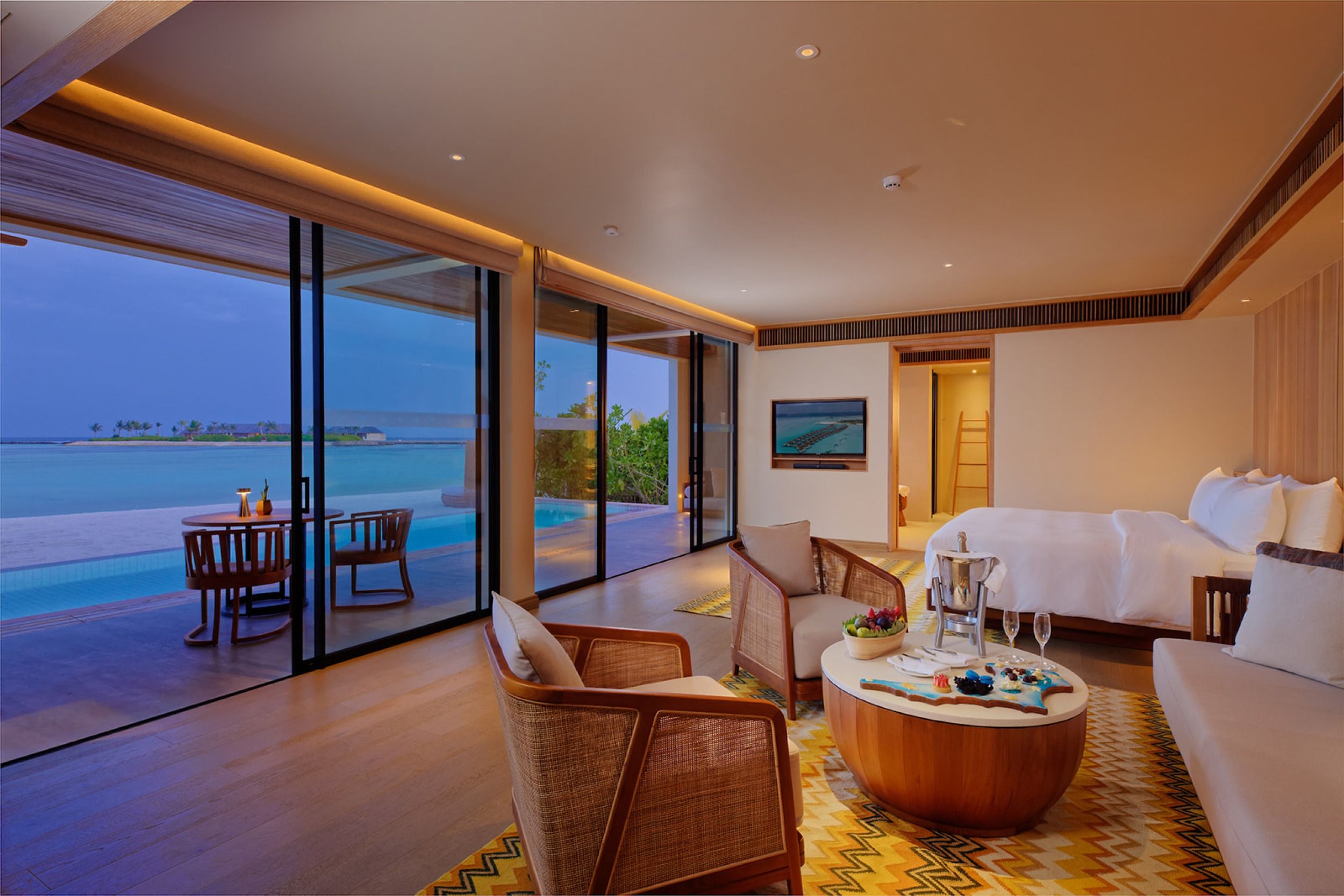 Four-bedroom Beach Residence with Private Pool - Kuda Villingili Resort Maldives
