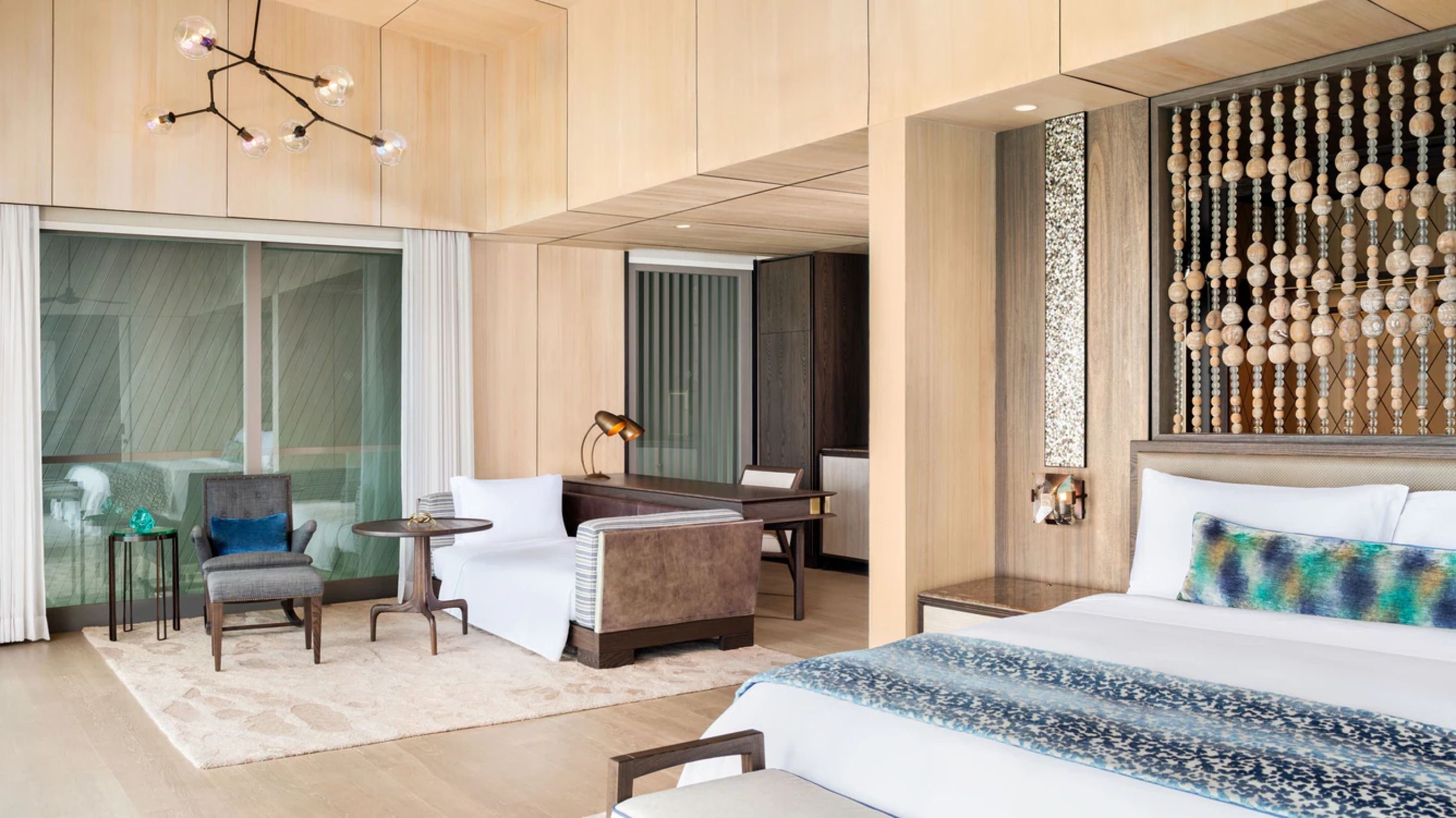 Over Water Villa with Pool
- bedroom - The St. Regis Maldives Vommuli Resort
