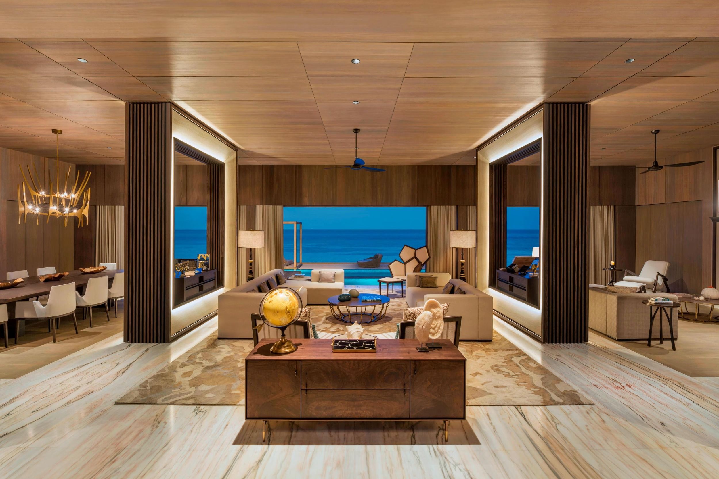 John Jacob Astor Estate Living Area