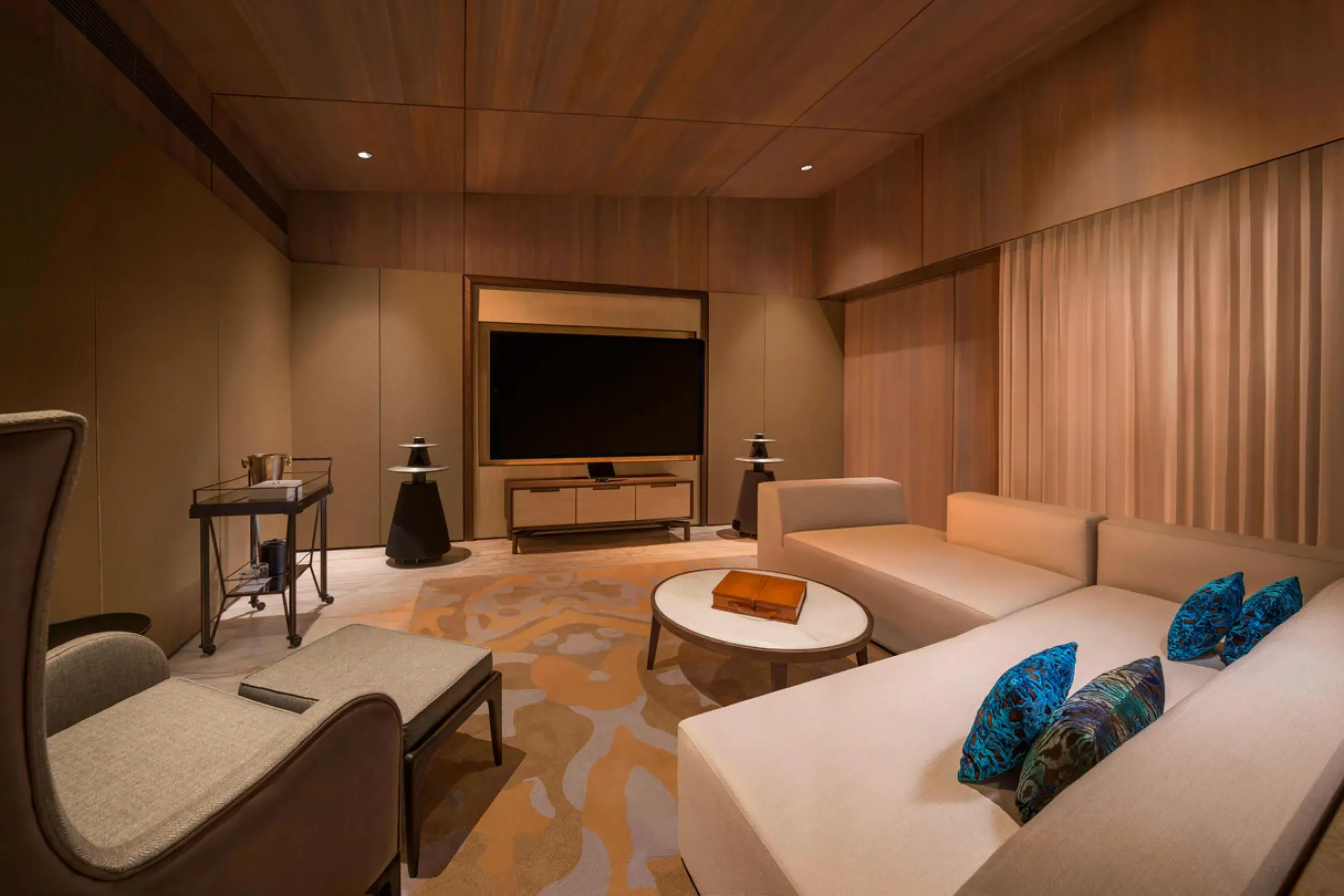 John Jacob Astor Estate Cinema Room