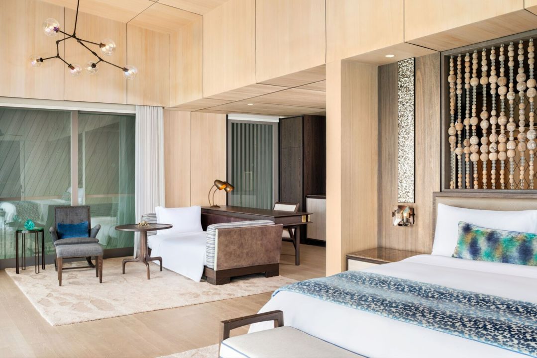 Panoramic Ocean Overwater Villa with Pool
- bedroom - The St. Regis Maldives Vommuli Resort