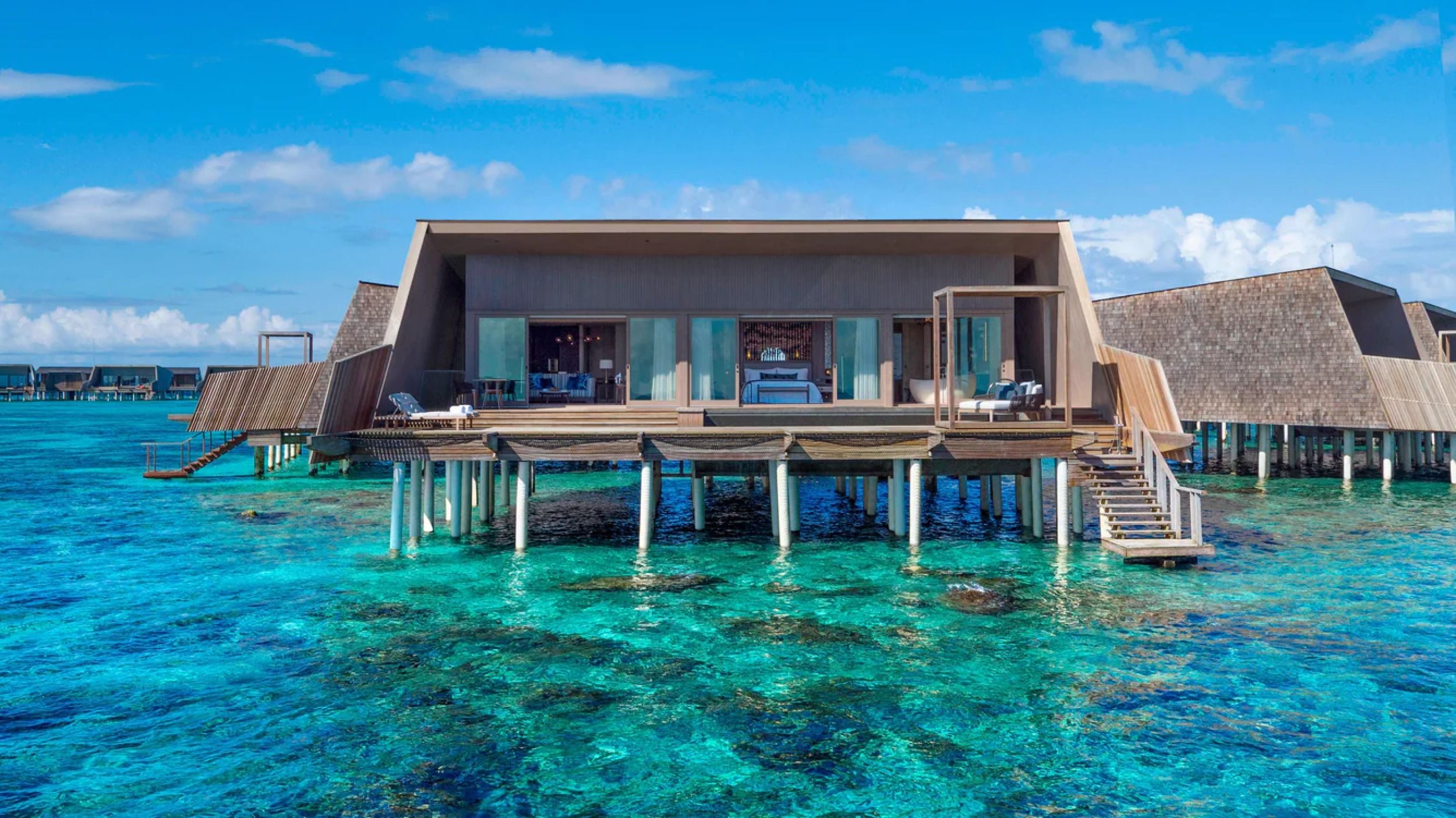 Panoramic Overwater St. Regis Suite with Pool - Exterior - The St Regis Maldives Vommuli Resort
