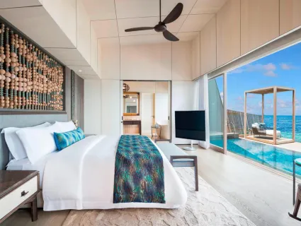 Panoramic Overwater St. Regis Suite with Pool