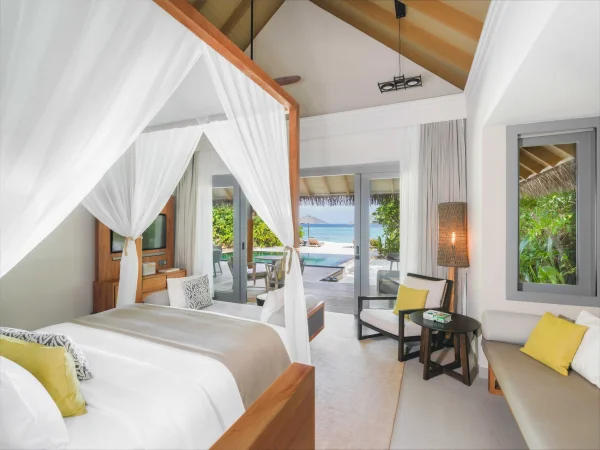Two Bedroom Beach Pool Residence Main Bedroom