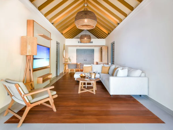 Two Bedroom Beach Pool Residence Living Room