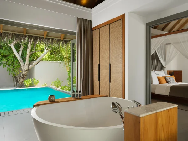 One Bedroom Beach Pool Residence Bathroom