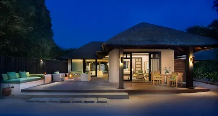 Deluxe Beach Villa with Family Private Pool - JA Manafaru Maldives