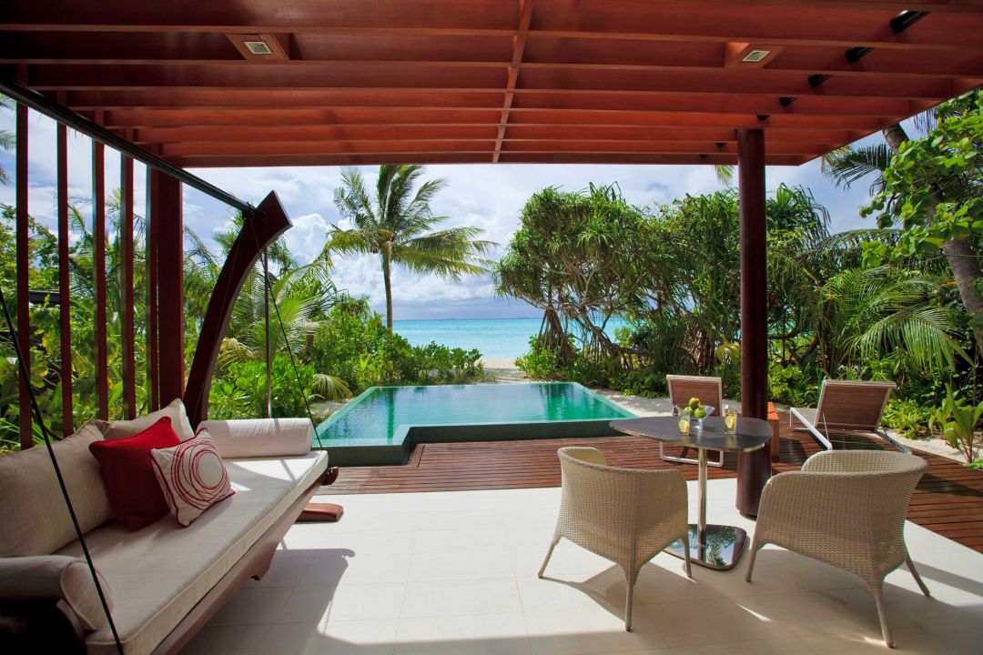 Deluxe Beach Pool Villa Exterior Niyama Maldives