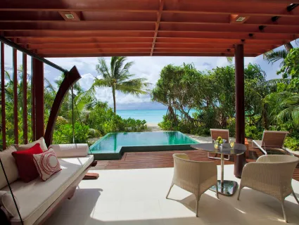 Deluxe Beach Pool Villa Exterior Niyama Maldives