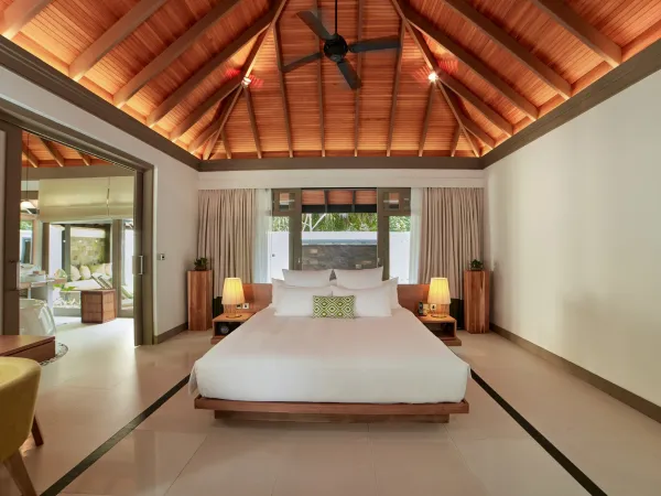 Deluxe Beach Villa with Family Private Pool - JA Manafaru Maldives