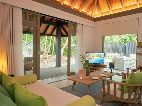 Deluxe Beach Villa with Family Private Pool - JA Manafaru Maldives
