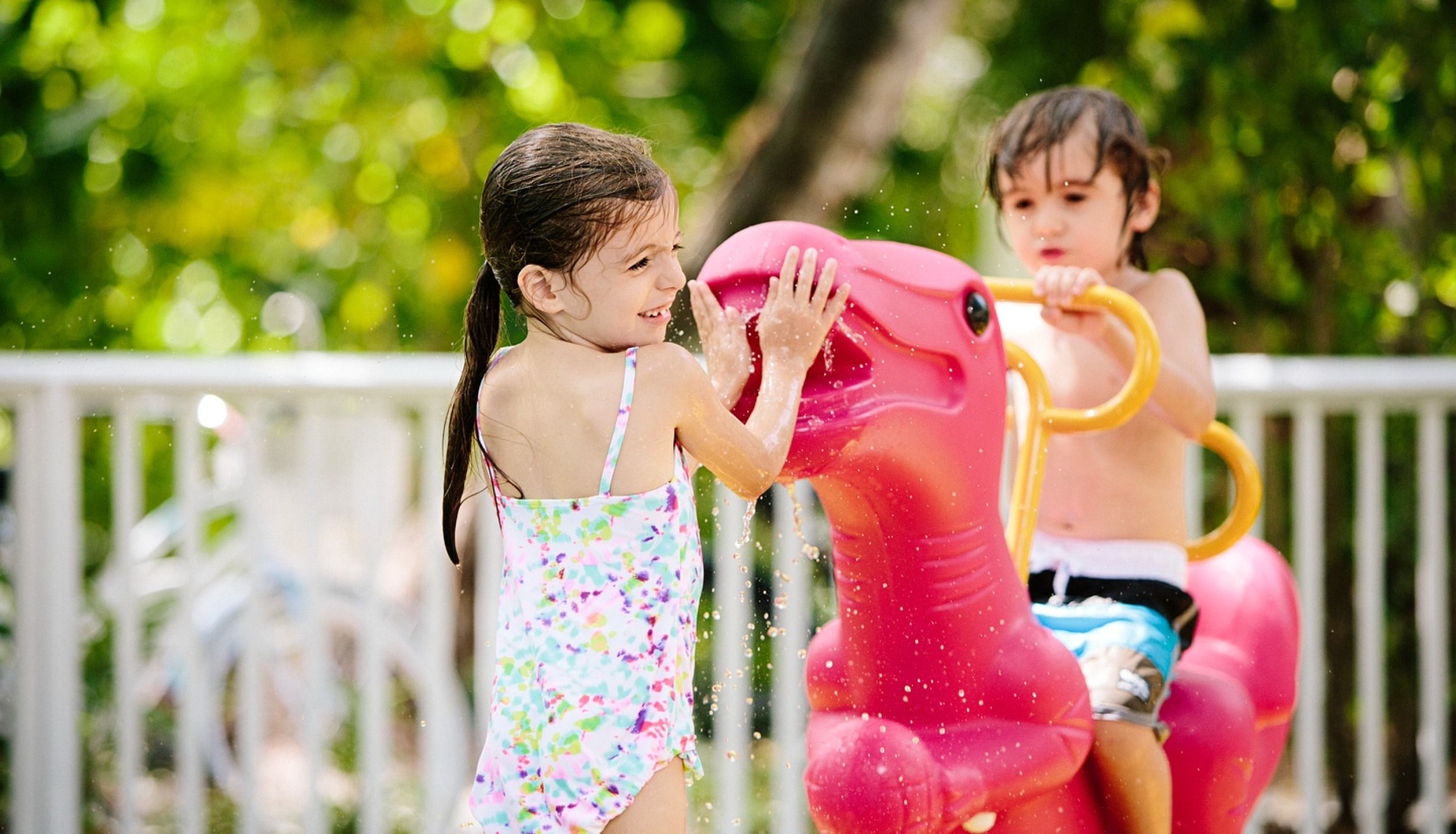 Kids Playing in Playground 