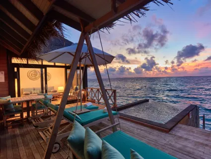 Sunset Water Villa with Infinity Pool - JA Manafaru Maldives