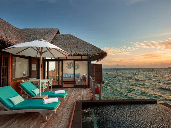 Sunset Water Villa with Infinity Pool - JA Manafaru Maldives
