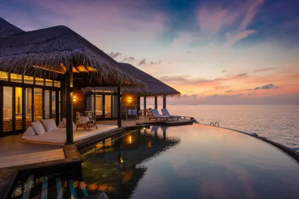 2 Bedroom Ocean Residence with Family Infinity Pool - JA Manafaru Maldives