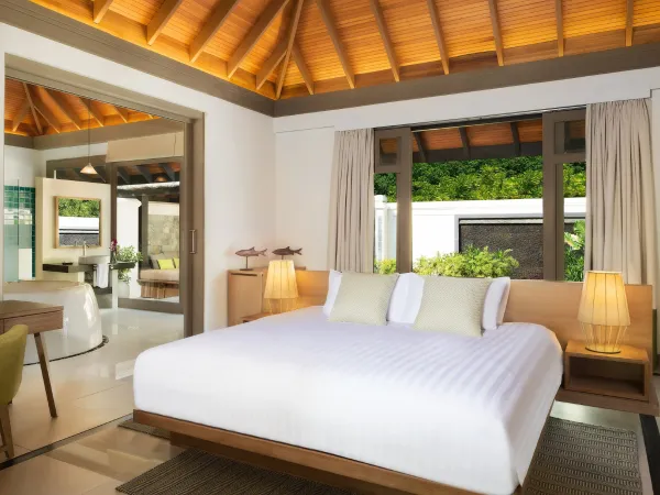 Deluxe Beach Villa with Family Private Pool - JA Manafaru Maldives
