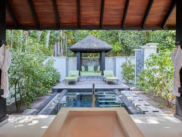 Beach Villa with Private Pool - JA Manafaru Maldives