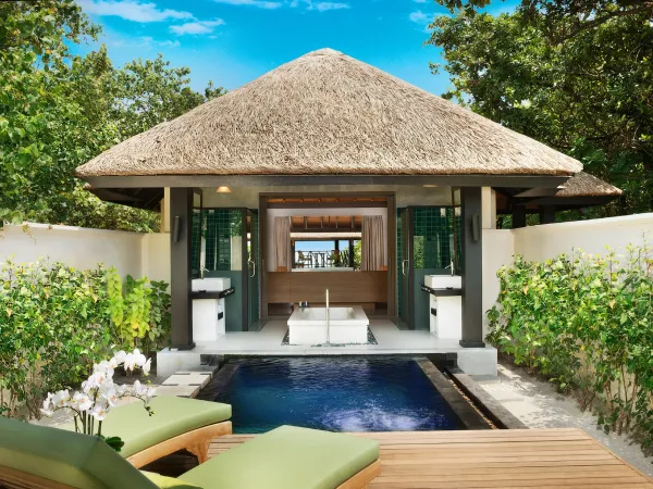 Beach Villa with Private Pool - JA Manafaru Maldives