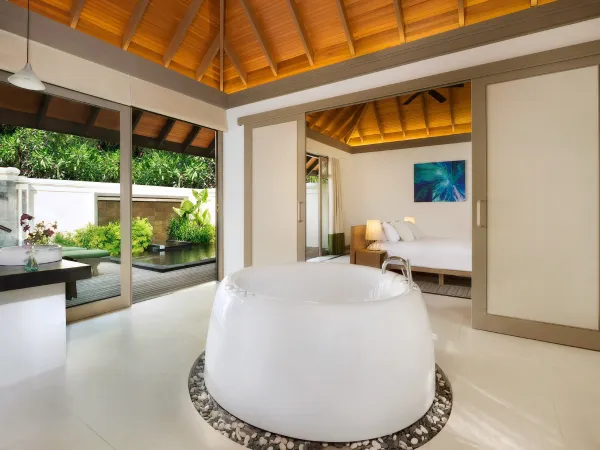Deluxe Beach Villa with Family Private Pool - JA Manafaru Maldives