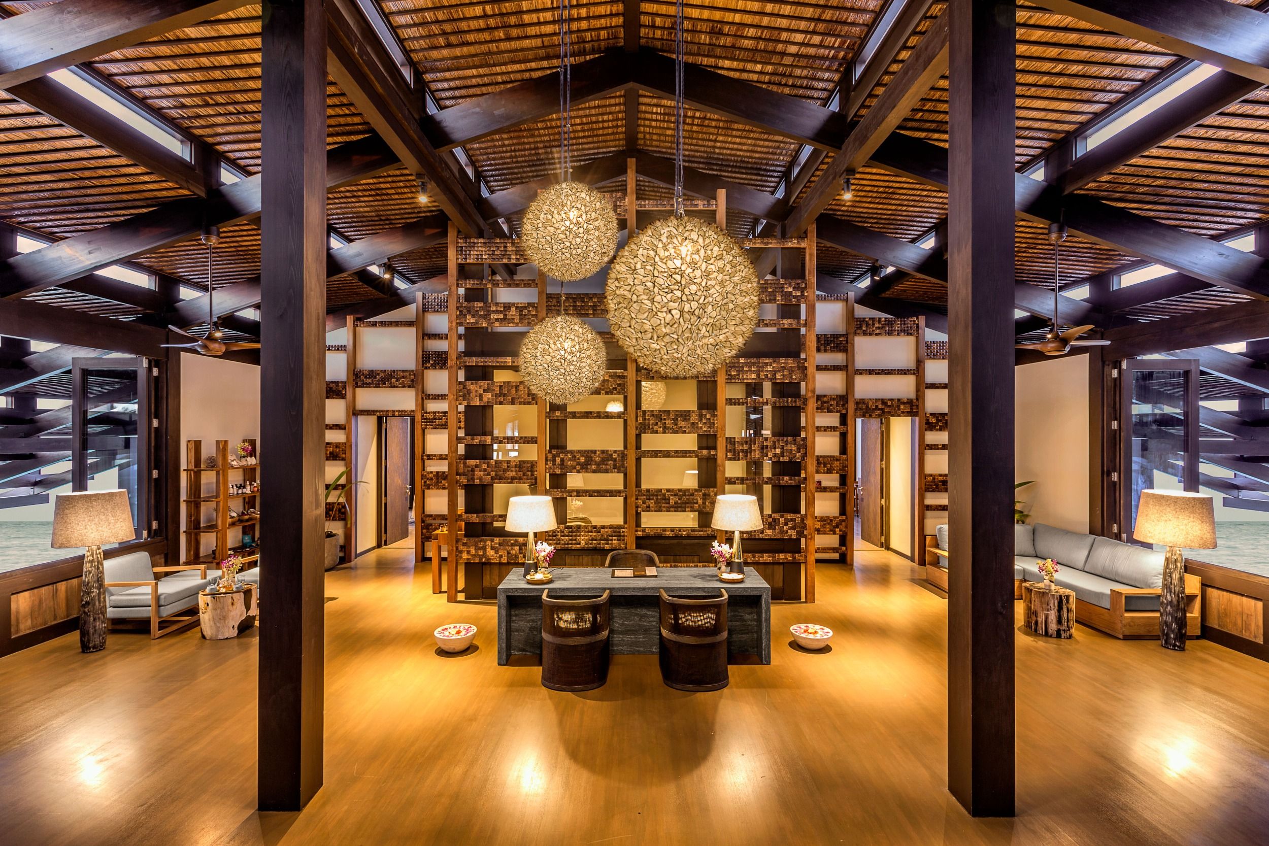 Kudadoo Spa Reception 