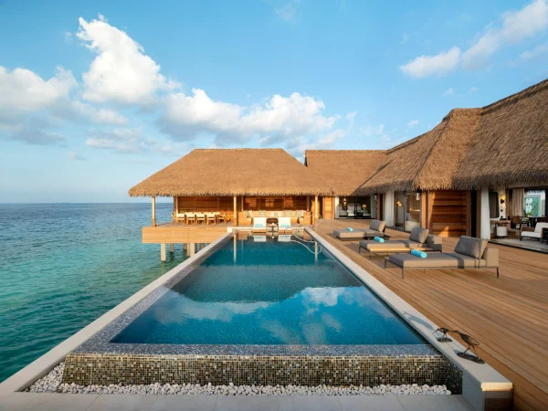 Two Bedroom Reef Villa with Pool - Waldorf Astoria Maldives Ithaafushi