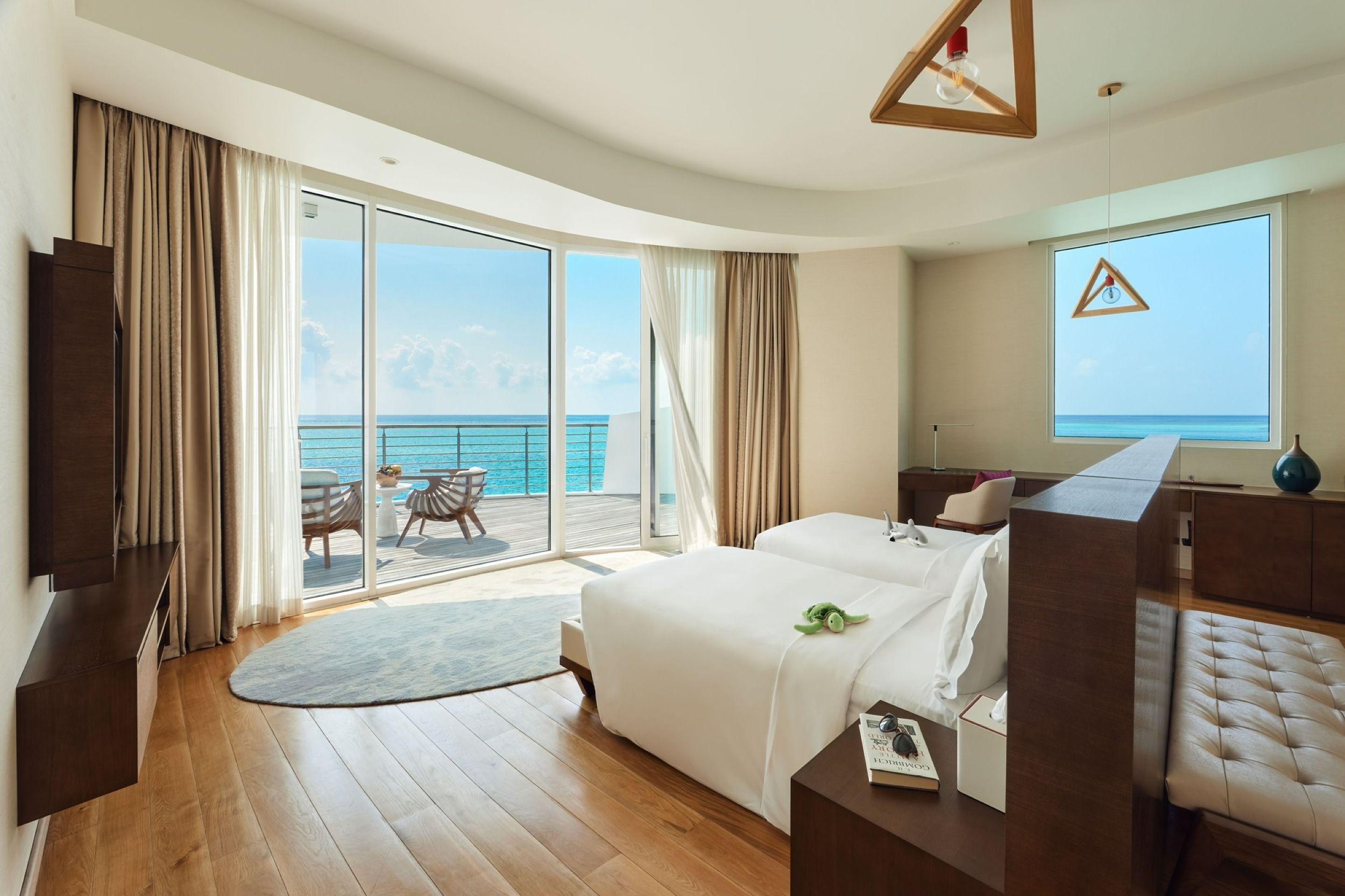 Three Bedroom Olhahali Water Retreat with Pool - Jumeirah Maldives Olhahali Island