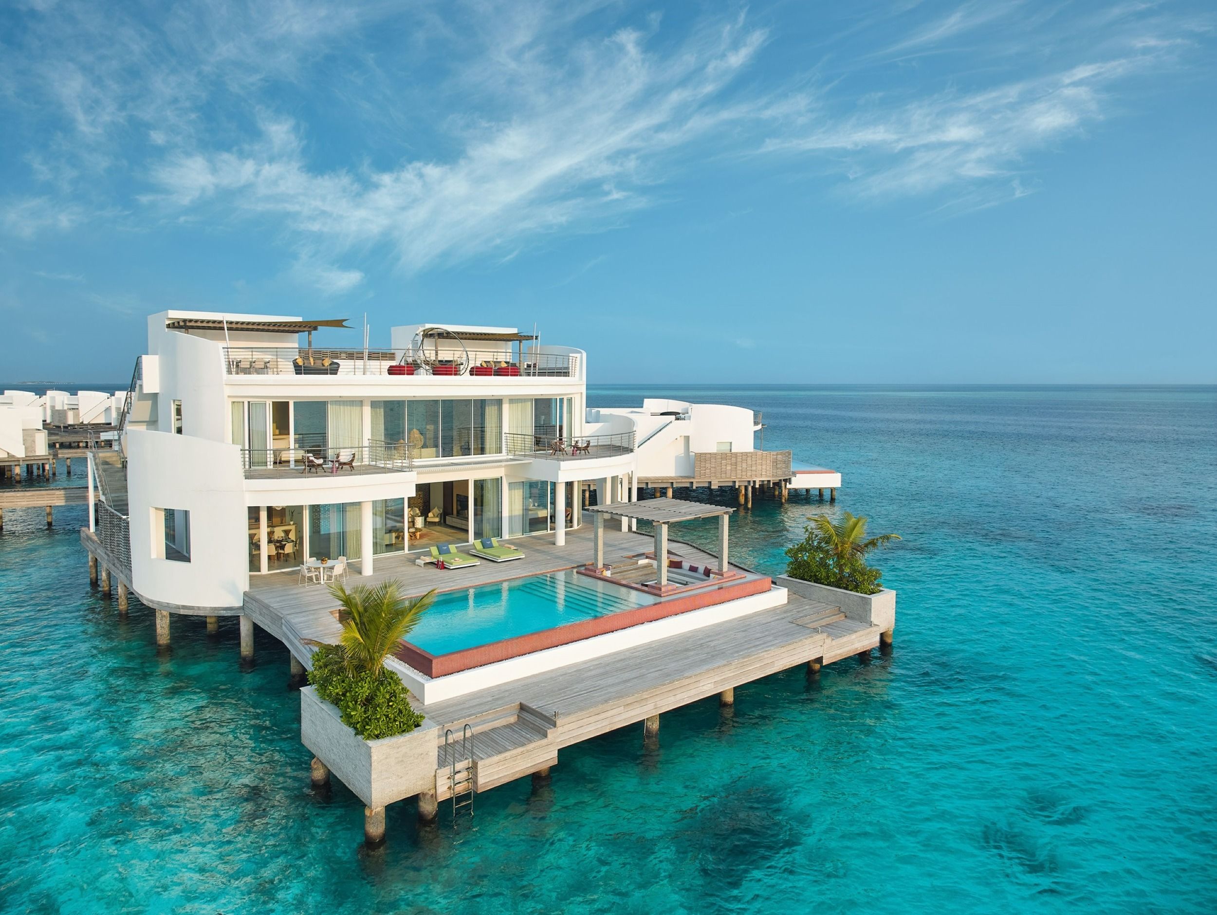 Three Bedroom Olhahali Water Retreat with Pool - Jumeirah Maldives Olhahali Island