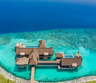 Three Bedroom Overwater Villa with Pool - Waldorf Astoria Maldives Ithaafushi