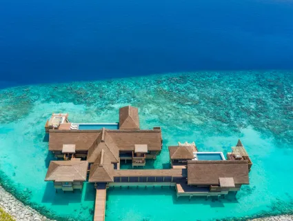 Three Bedroom Overwater Villa with Pool - Waldorf Astoria Maldives Ithaafushi