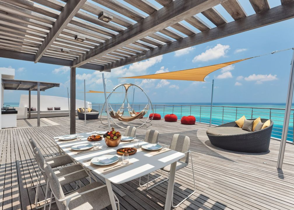 Three Bedroom Olhahali Water Retreat with Pool - Jumeirah Maldives Olhahali Island