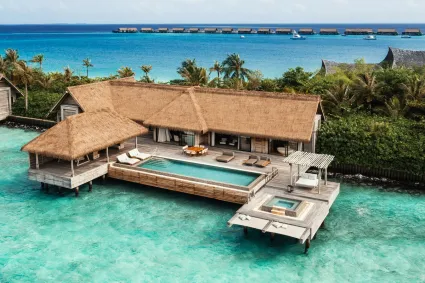 Two Bedroom Reef Villa with Pool - Waldorf Astoria Maldives Ithaafushi