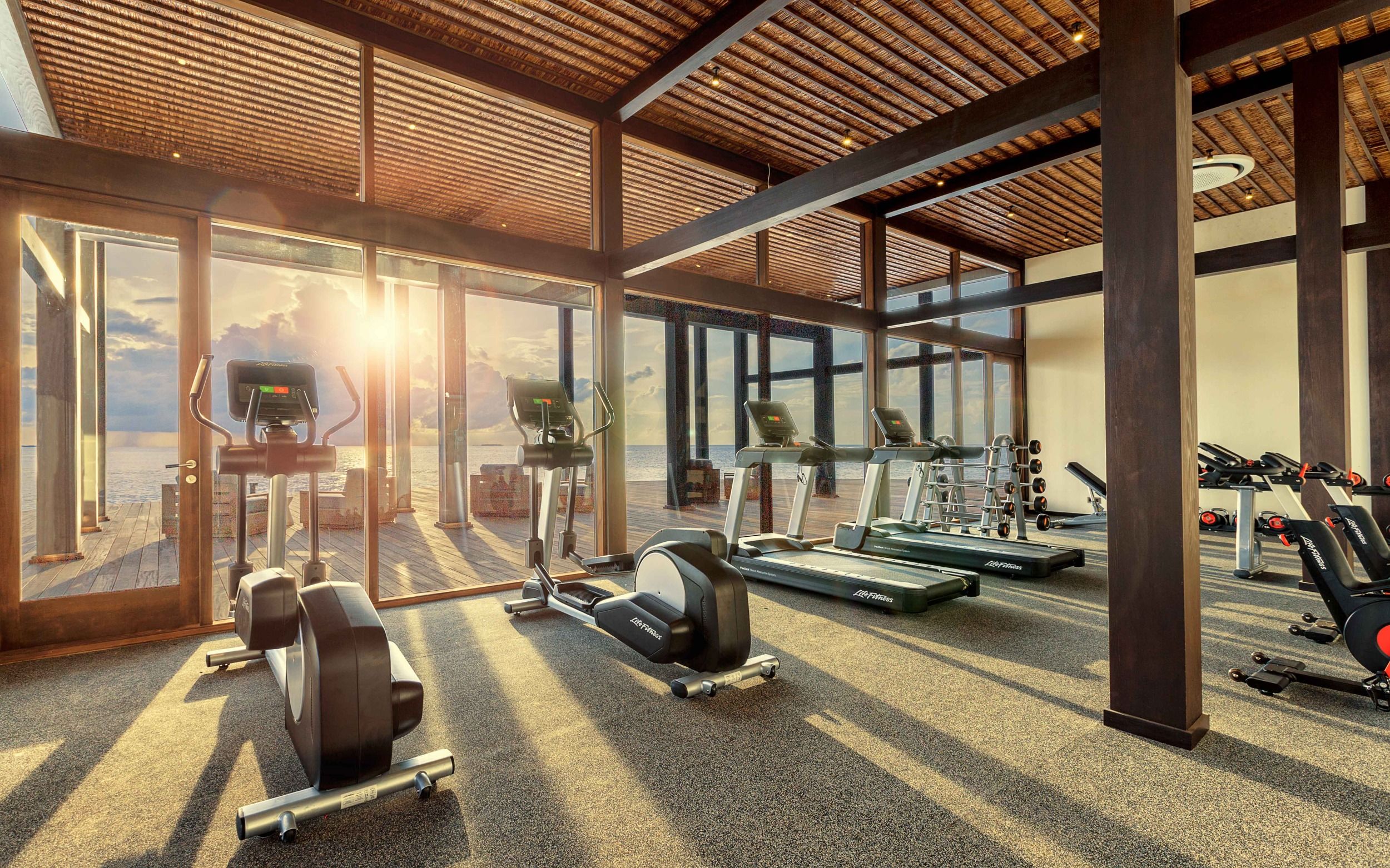 Kudadoo Maldives Private Gym 